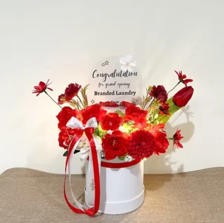 Bloom Box Akrilik Ucapan Grand Opening Arcamanik