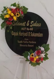 Papan Akrilik Ucapan Ulang Tahun Arcamanik